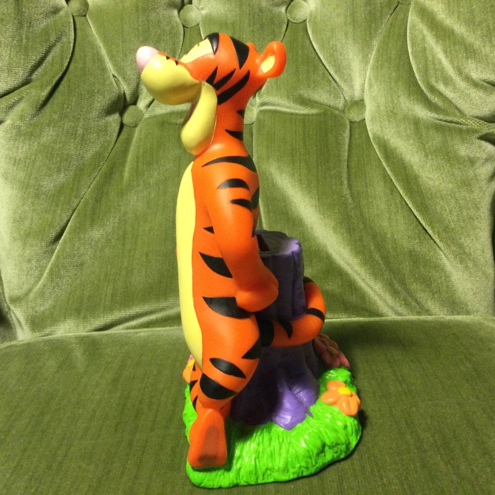 DISNEY Tigger Coin Bank Vintage - Picture 2 of 11